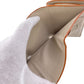 LOEWE Tri-fold wallet leather beige anagram Trifold