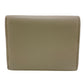 LOEWE Tri-fold wallet leather beige anagram Trifold