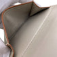 LOEWE Tri-fold wallet leather beige anagram Trifold