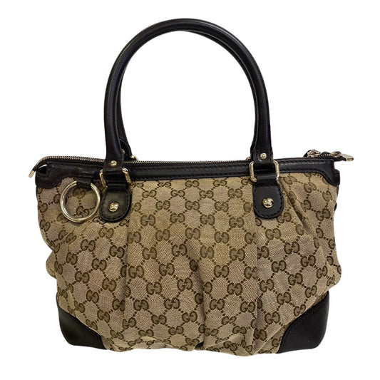 GUCCI Handbag 247902 GG canvas Brown GG canvas