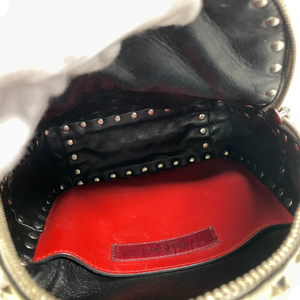 VALENTINO Backpack leather Silver