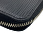 LOUIS VUITTON Long Wallet Purse M61857 Epi black Zippy wallet