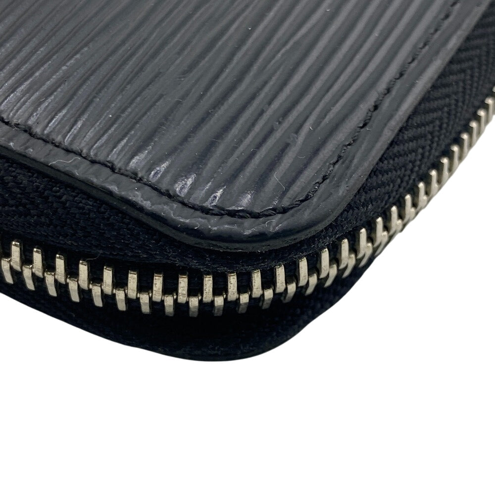 LOUIS VUITTON Long Wallet Purse M61857 Epi black Zippy wallet