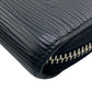 LOUIS VUITTON Long Wallet Purse M61857 Epi black Zippy wallet