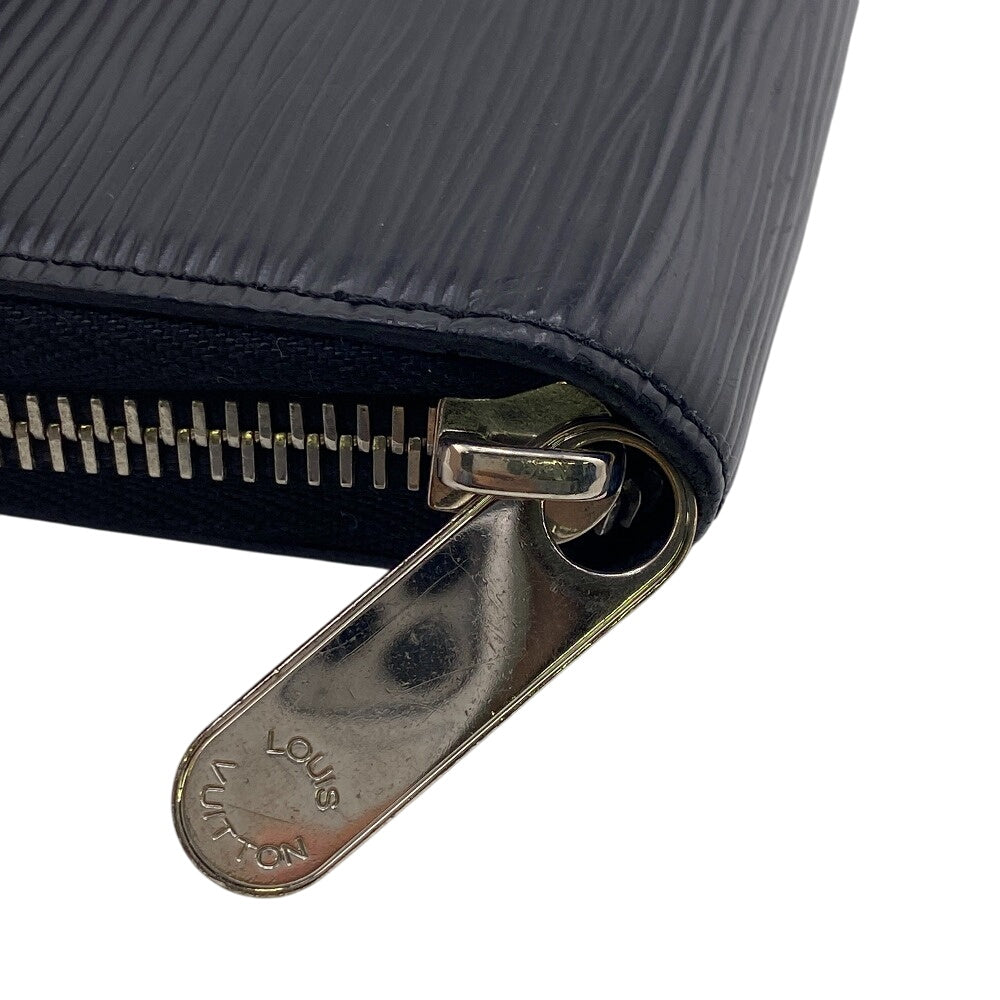 LOUIS VUITTON Long Wallet Purse M61857 Epi black Zippy wallet