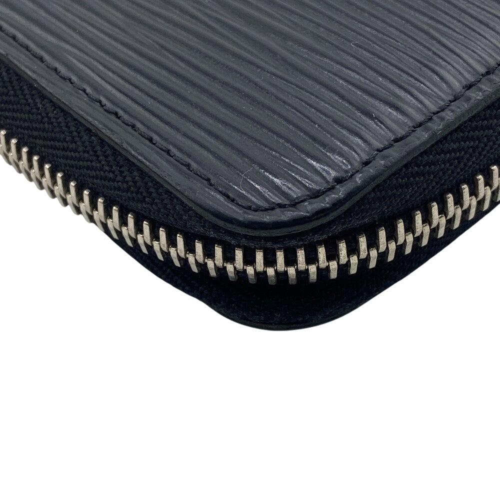 LOUIS VUITTON Long Wallet Purse M61857 Epi black Zippy wallet