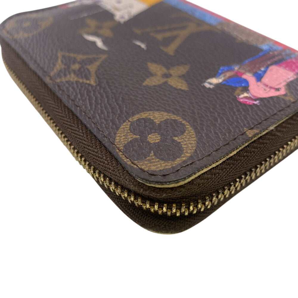 LOUIS VUITTON Coin case M62139 Monogram Brown Monogram Zip around purse