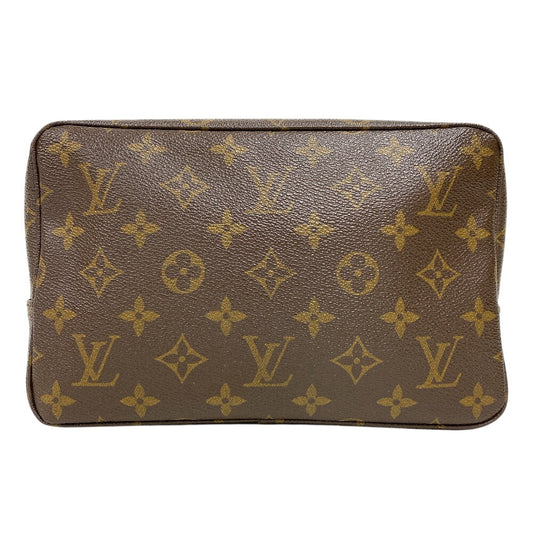 LOUIS VUITTON business bag M47524 leather Brown Monogram Truth Cracking T 23