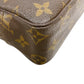 LOUIS VUITTON business bag M47524 leather Brown Monogram Truth Cracking T 23