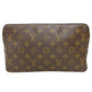 LOUIS VUITTON business bag M47522 Leather, Monogram Brown Monogram Truth Cracking Ty 28