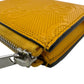 GUCCI Coin case 657571 leather yellow GG emboss