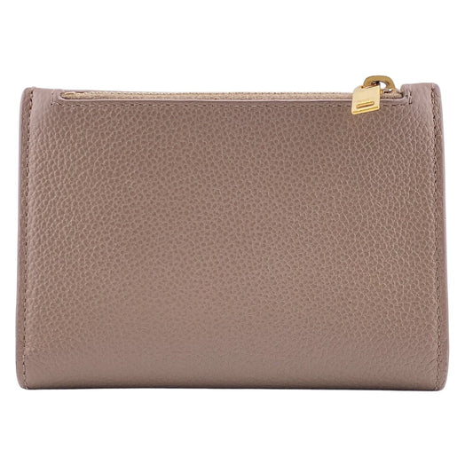 SAINT LAURENT Bifold Wallet leather Brown type