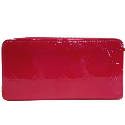 LOUIS VUITTON Long Wallet Purse M90346 Monogram Vernis pink Monogram Vernis Zippy wallet