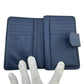 PRADA Bifold Wallet 1ML225 leather blue