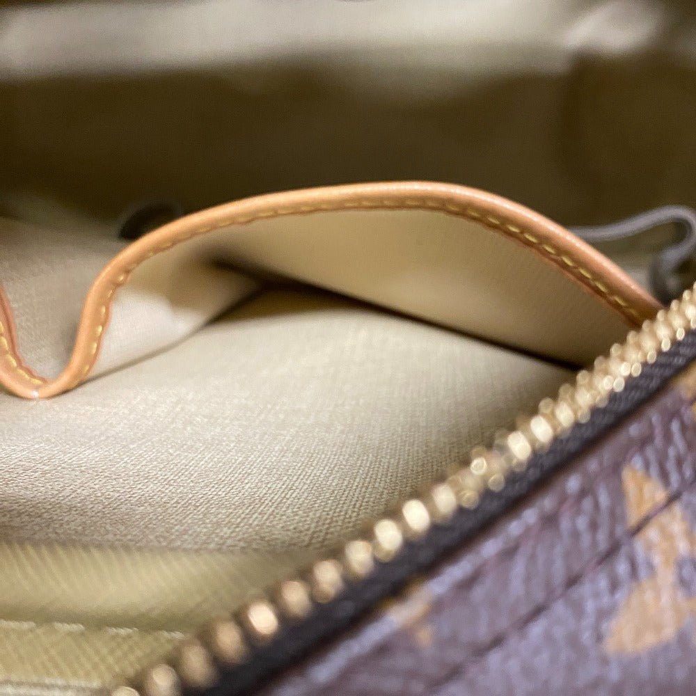 LOUIS VUITTON Handbag M47270 Monogram, Leather Brown Monogram Deauville