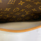 LOUIS VUITTON Handbag M47270 Monogram, Leather Brown Monogram Deauville