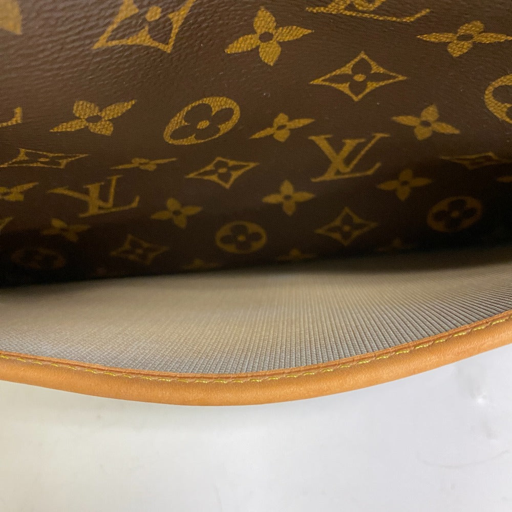 LOUIS VUITTON Handbag M47270 Monogram, Leather Brown Monogram Deauville