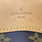 LOUIS VUITTON Handbag M47270 Monogram, Leather Brown Monogram Deauville
