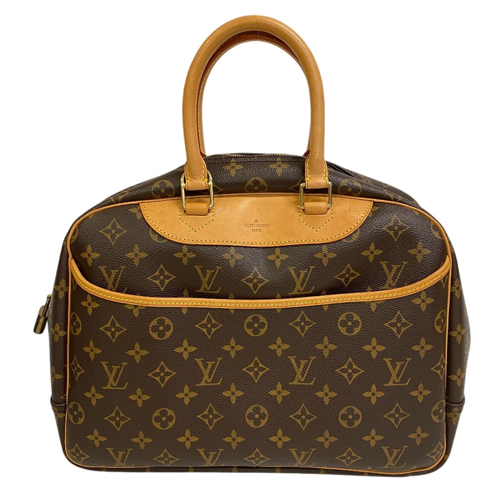 LOUIS VUITTON Handbag M47270 Monogram, Leather Brown Monogram Deauville