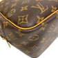 LOUIS VUITTON Handbag M47270 Monogram, Leather Brown Monogram Deauville
