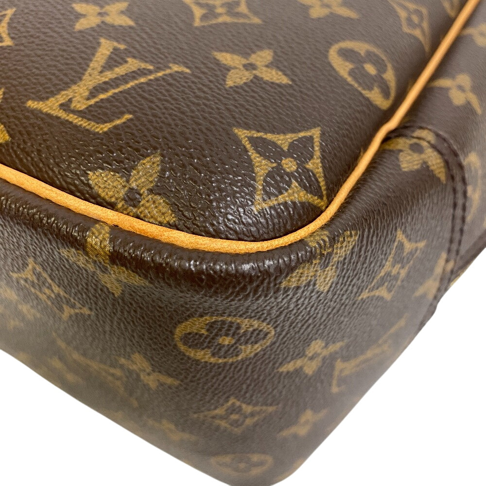 LOUIS VUITTON Handbag M47270 Monogram, Leather Brown Monogram Deauville