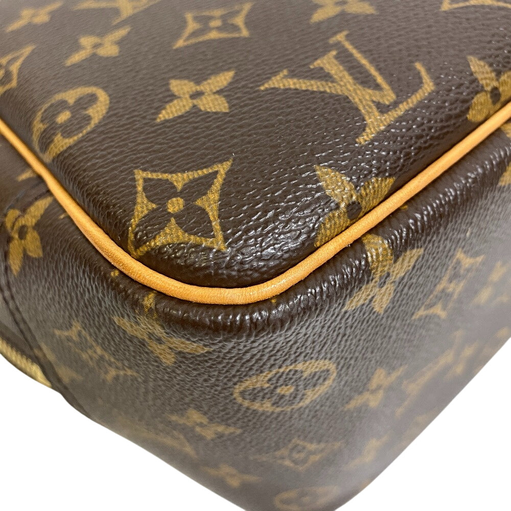 LOUIS VUITTON Handbag M47270 Monogram, Leather Brown Monogram Deauville