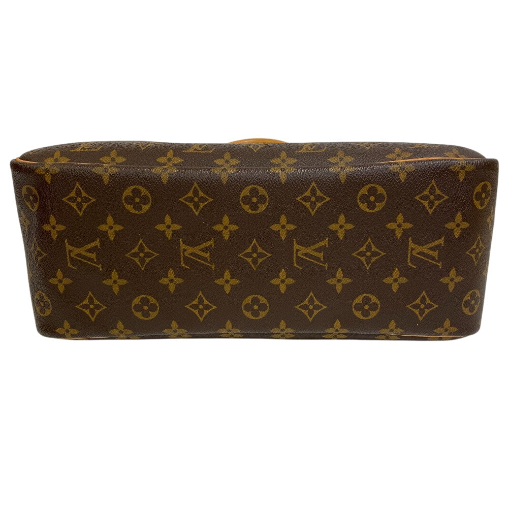 LOUIS VUITTON Handbag M47270 Monogram, Leather Brown Monogram Deauville