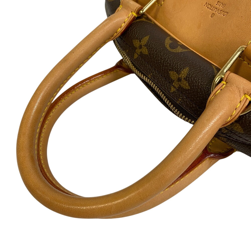 LOUIS VUITTON Handbag M47270 Monogram, Leather Brown Monogram Deauville