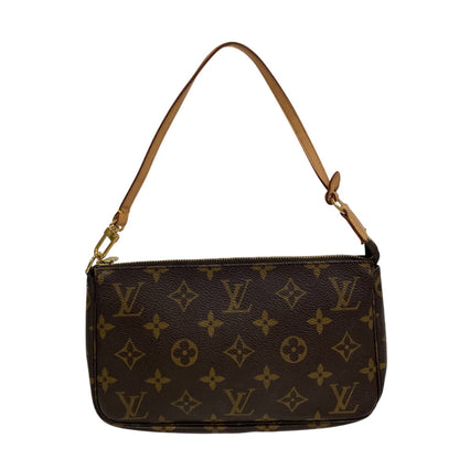 LOUIS VUITTON Pouch M51980 leather Brown Monogram Accessoires