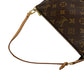 LOUIS VUITTON Pouch M51980 leather Brown Monogram Accessoires