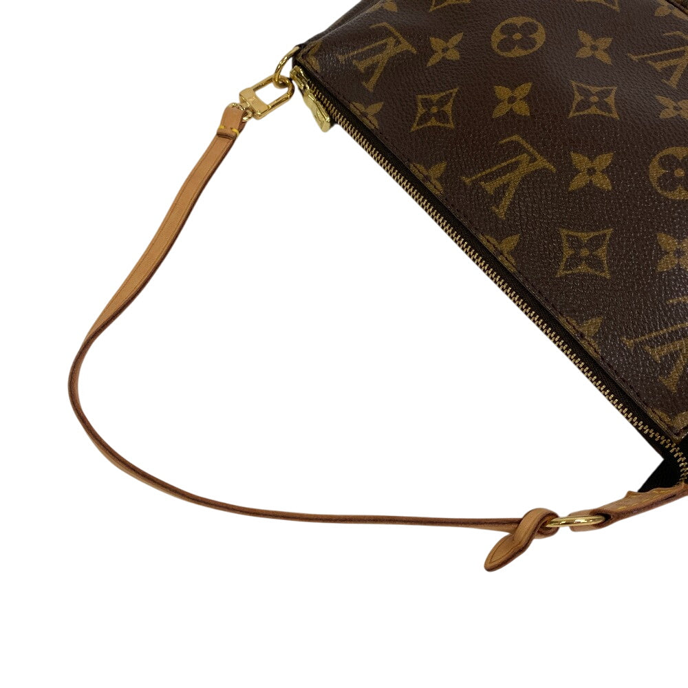 LOUIS VUITTON Pouch M51980 leather Brown Monogram Accessoires