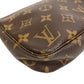 LOUIS VUITTON Pouch M51980 leather Brown Monogram Accessoires