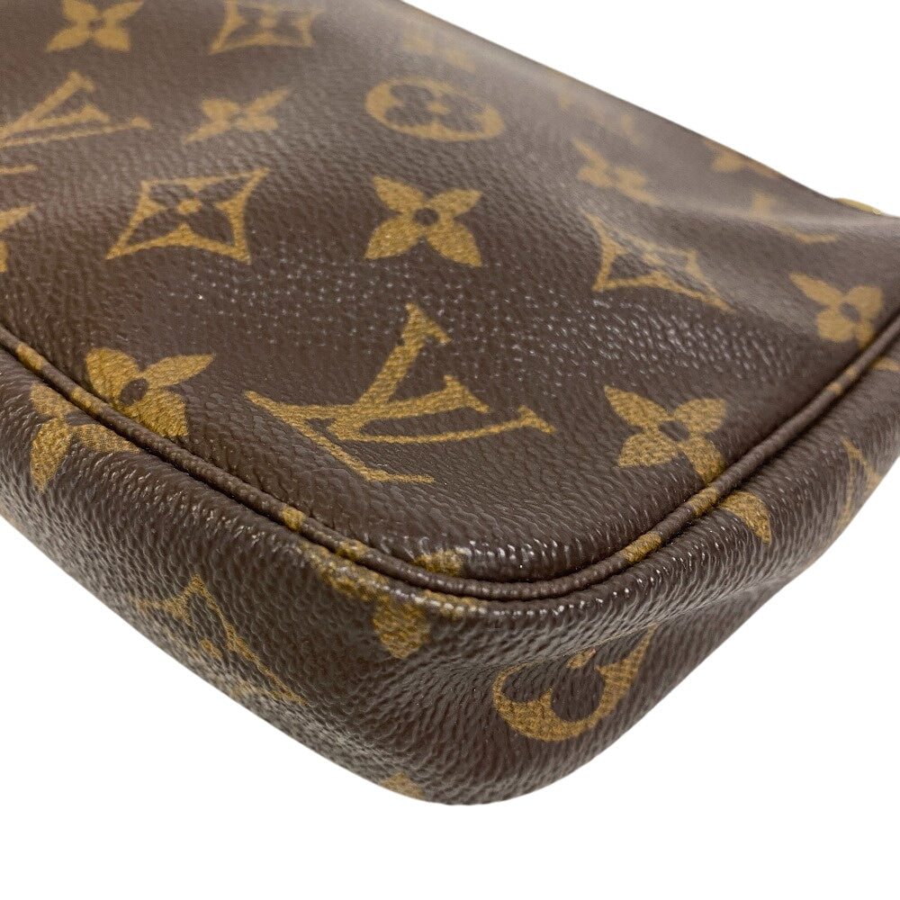 LOUIS VUITTON Pouch M51980 leather Brown Monogram Accessoires