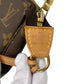 LOUIS VUITTON Pouch M51980 leather Brown Monogram Accessoires