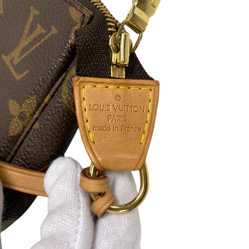 LOUIS VUITTON Pouch M51980 leather Brown Monogram Accessoires