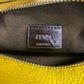 FENDI Clutch bag 7N0149 leather yellow FENDI FF