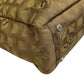 CHANEL Tote Bag Cotton canvas khaki New travel line