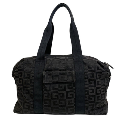 GIVENCHY Boston Duffel bag canvas black Overall handle