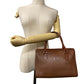 Burberrys Mini Boston Duffel bag Tobaco leather Brown