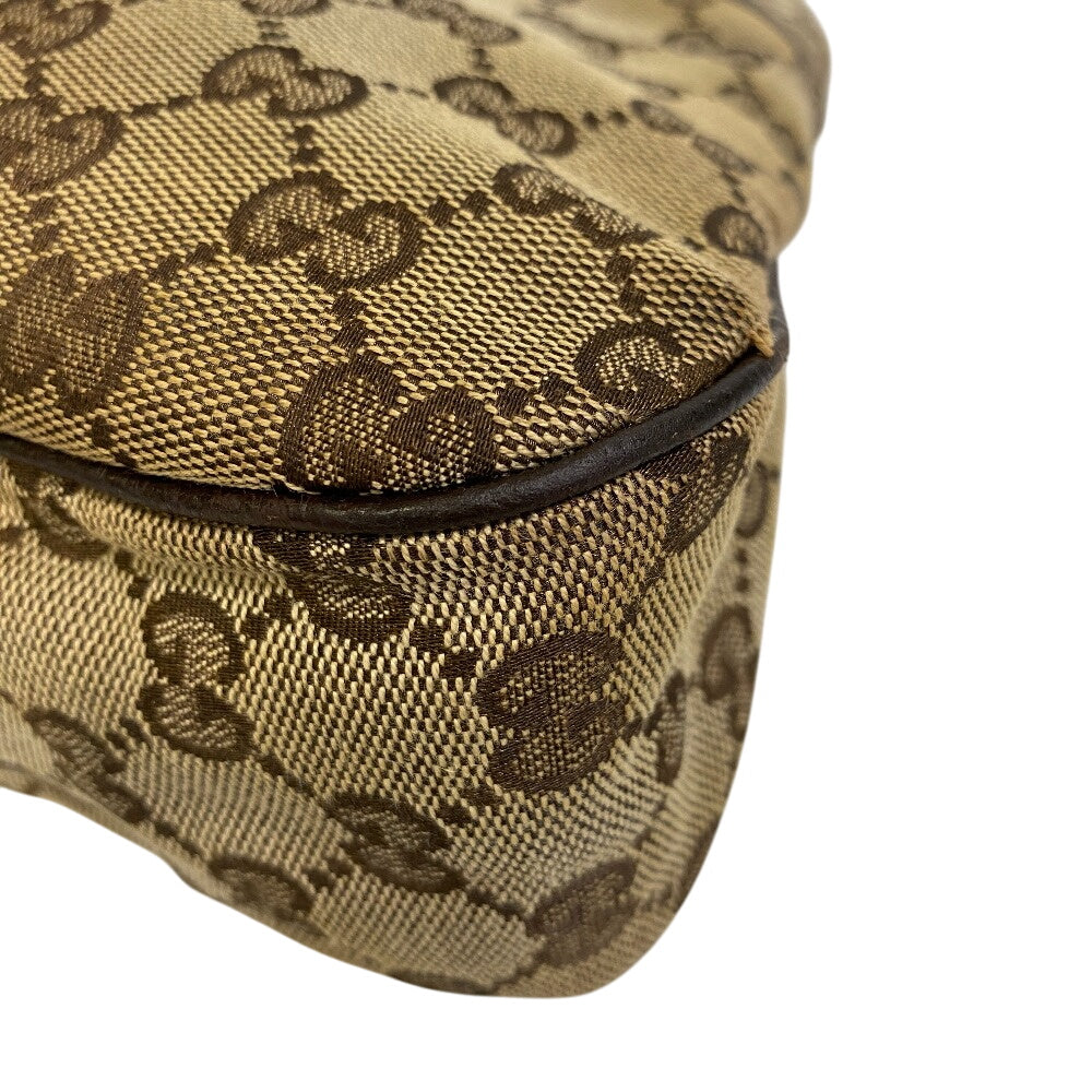 GUCCI Shoulder Bag 121023 GG canvas beige