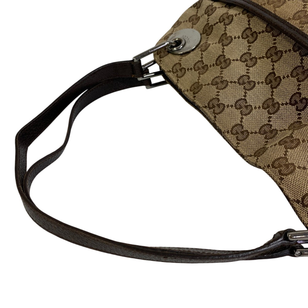 GUCCI Shoulder Bag 121023 GG canvas beige