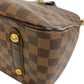 LOUIS VUITTON Handbag N41177 Leather, Cloth Brown Damier Hippopotamus roseberry