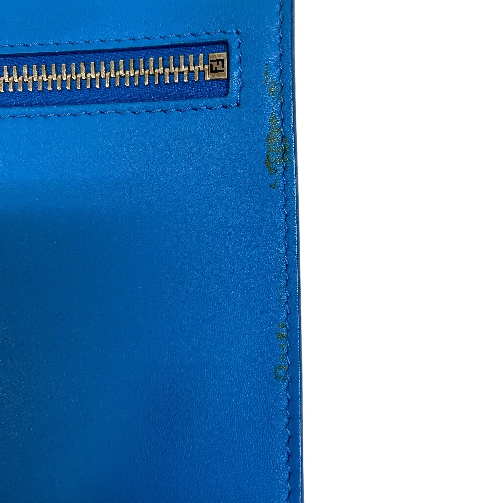 FENDI Shoulder Bag leather Red Dot com