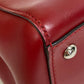 FENDI Shoulder Bag leather Red Dot com