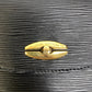 LOUIS VUITTON Handbag M52372 black Epi Malesherbes