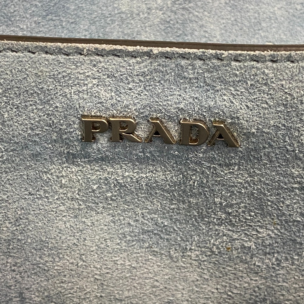 PRADA Shoulder Bag 1BD095 leather Brown
