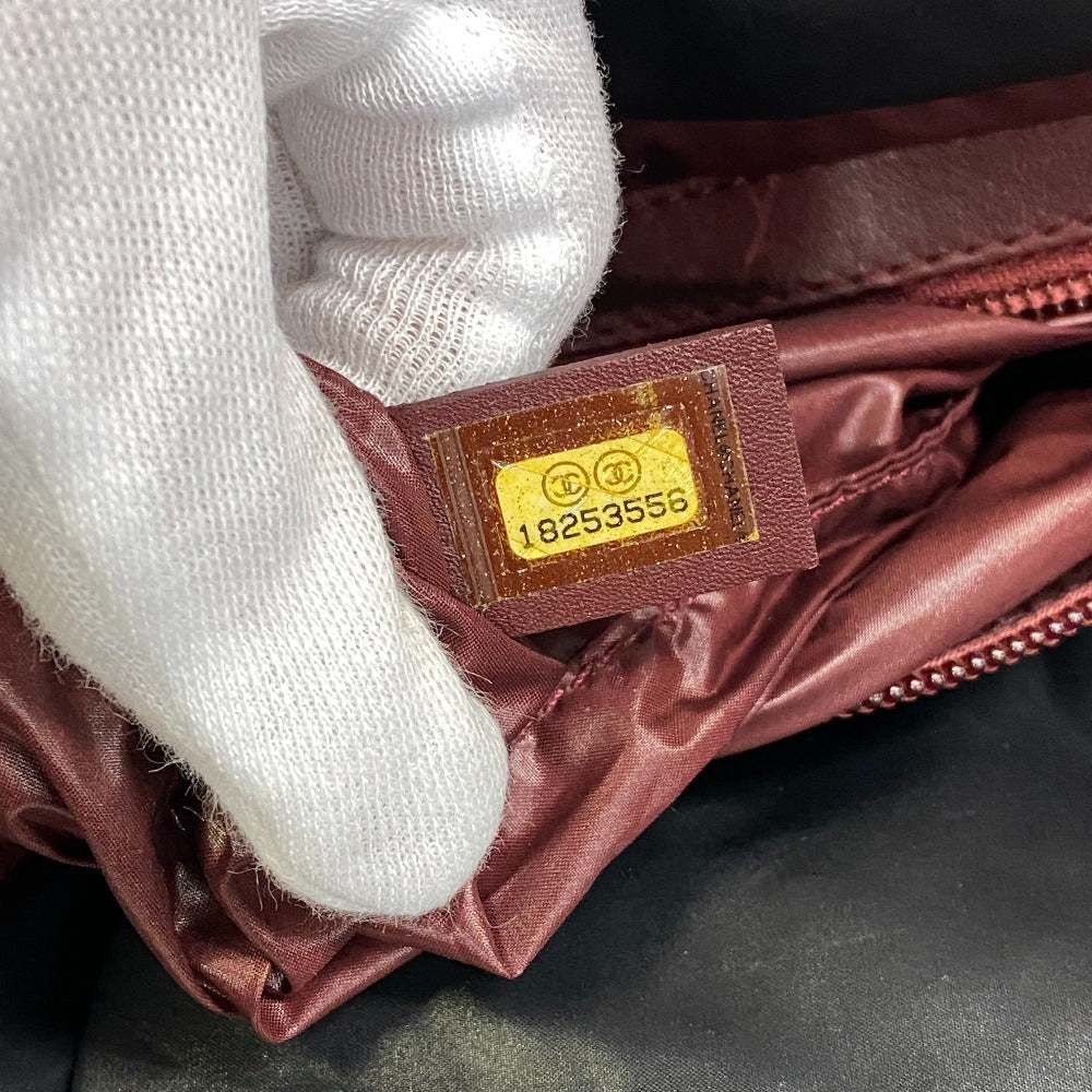 CHANEL Handbag 18番 Nylon black Cococoon