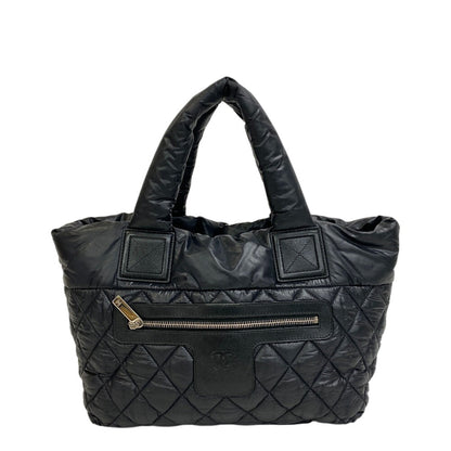 CHANEL Handbag 18番 Nylon black Cococoon