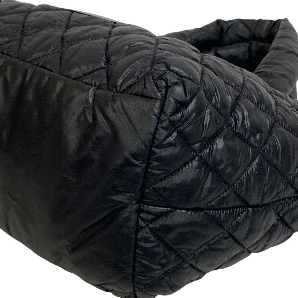 CHANEL Handbag 18番 Nylon black Cococoon