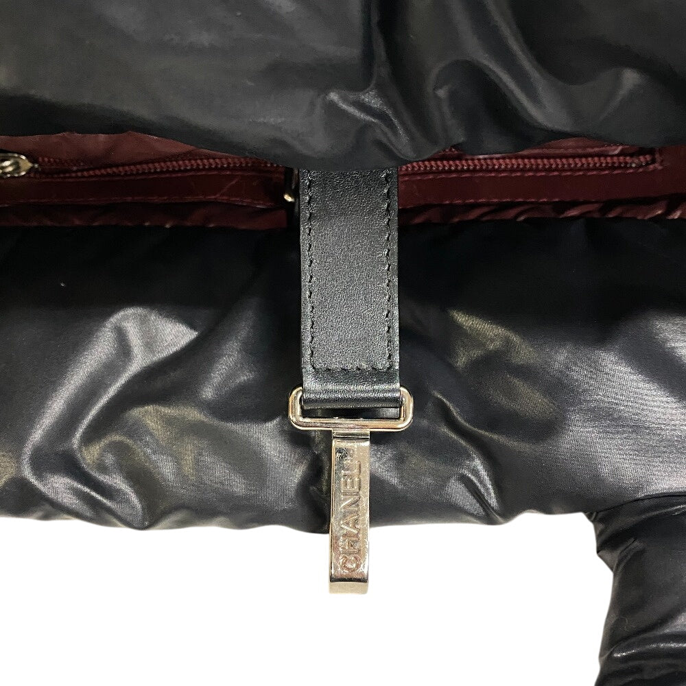 CHANEL Handbag 18番 Nylon black Cococoon
